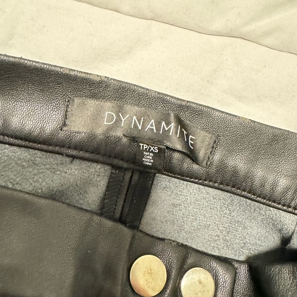 Dynamite Leather Skirt - Picture 3 of 3